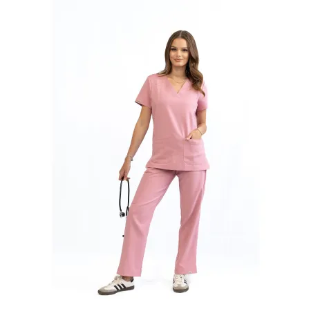 Bluzka medyczna SCRUBS MEDI TEDDY  - COSTA DUSTY ROSE